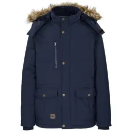 Mens Cederberg Parka Jacket Navy Front